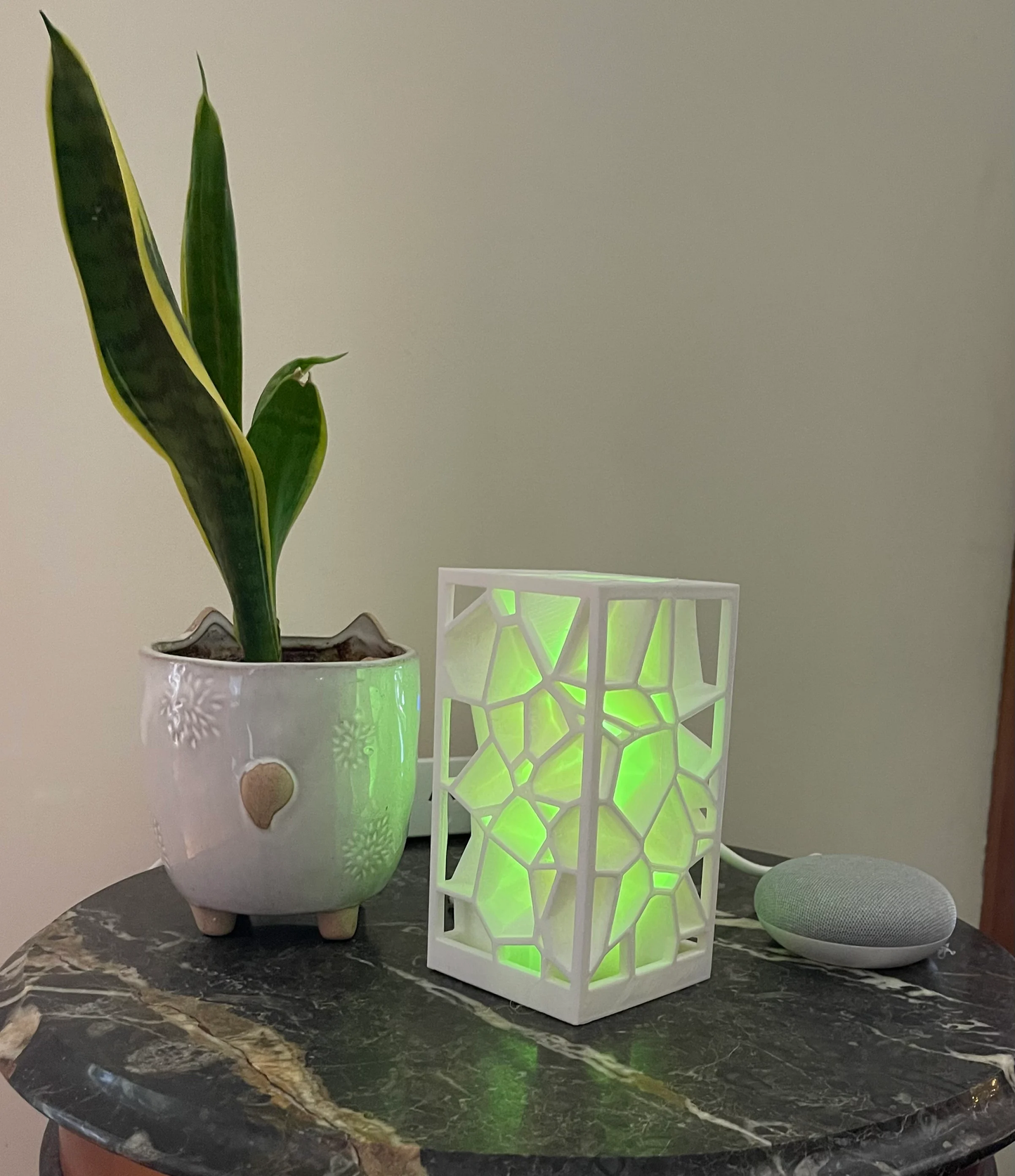 Crystal Cell Lamp