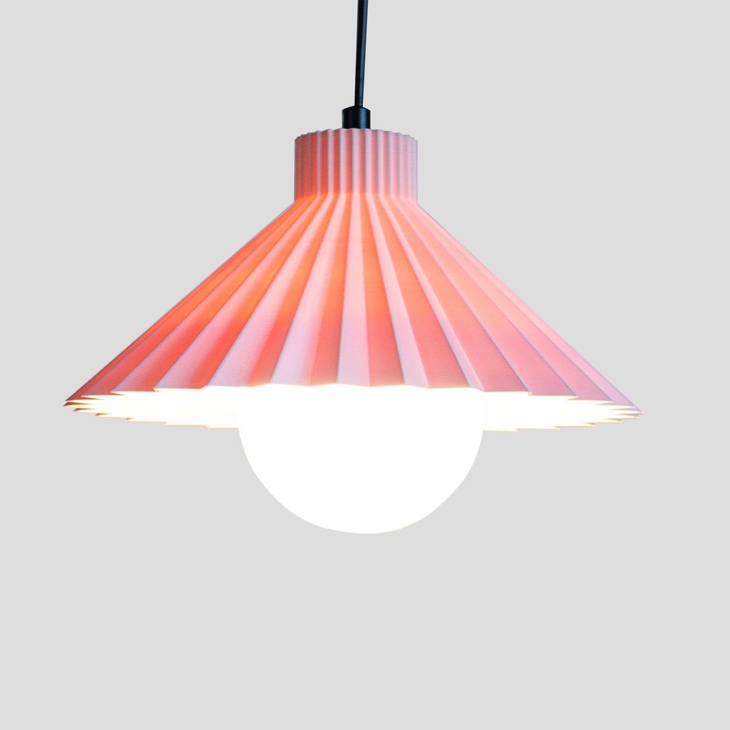 Pleated Pendant Lamp