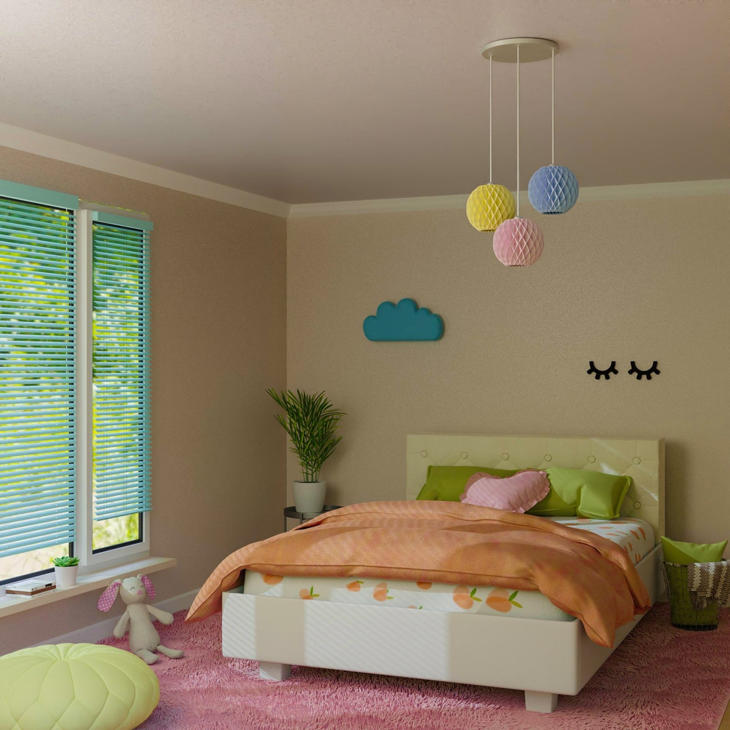 Pastel Pendant Lamp