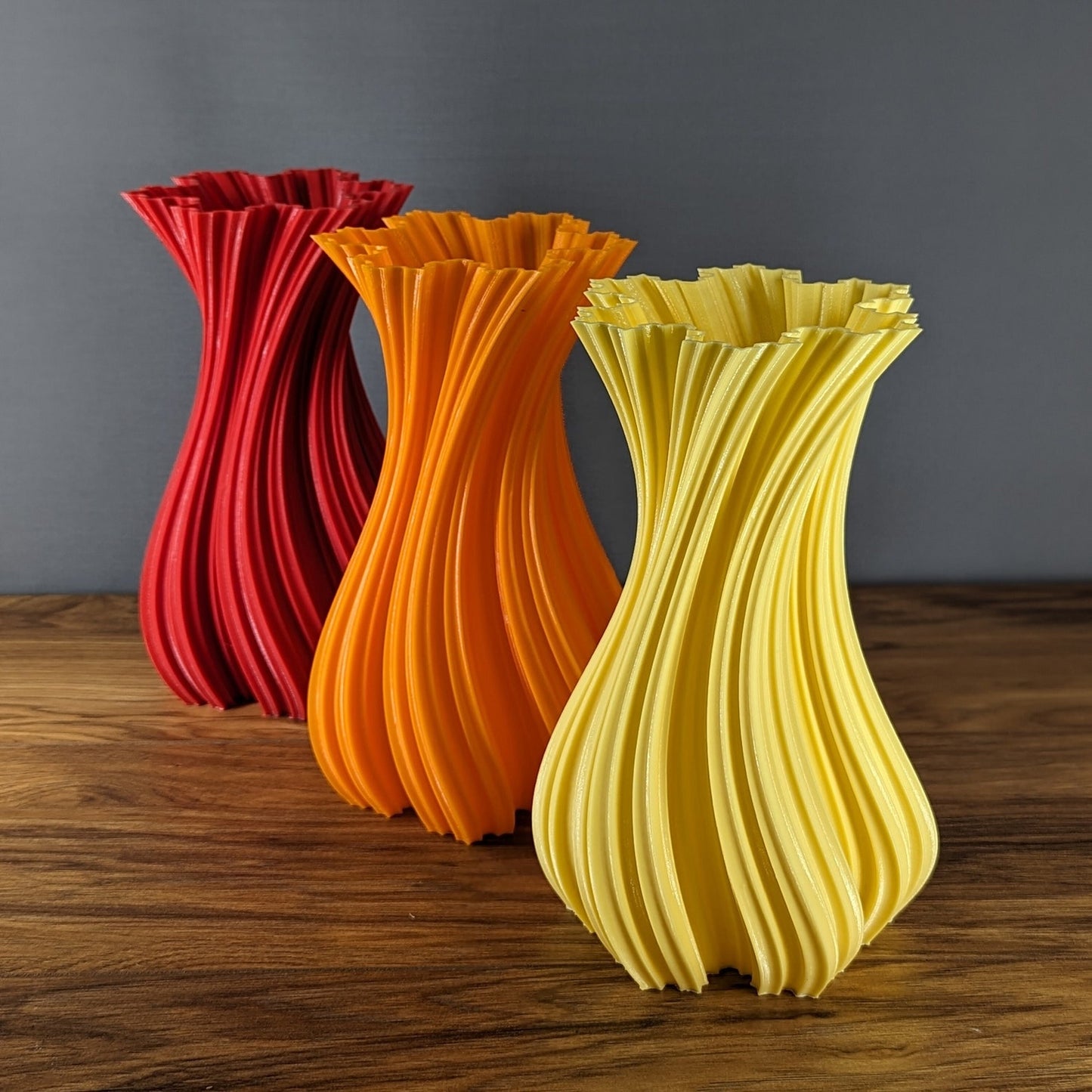 Wavy Design vase 3 in 1