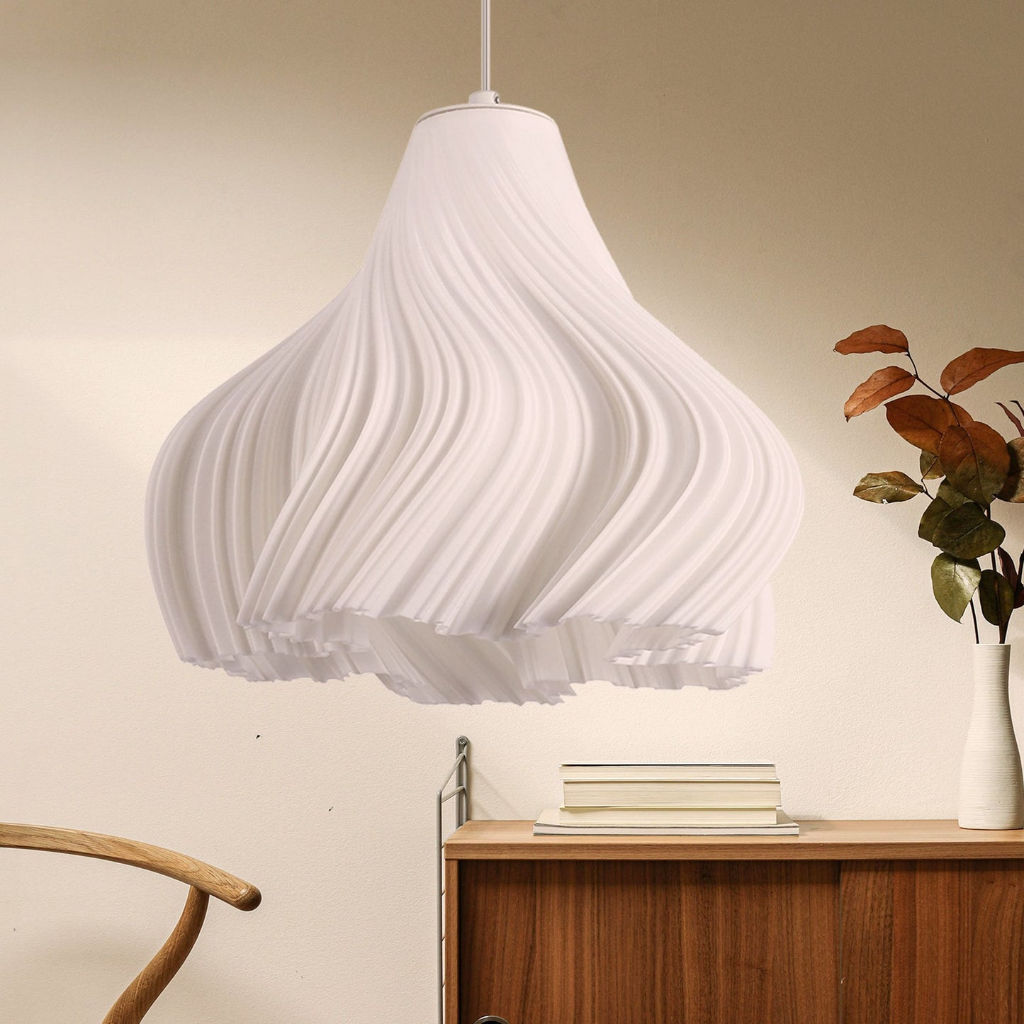 Pleated pendant Lamp