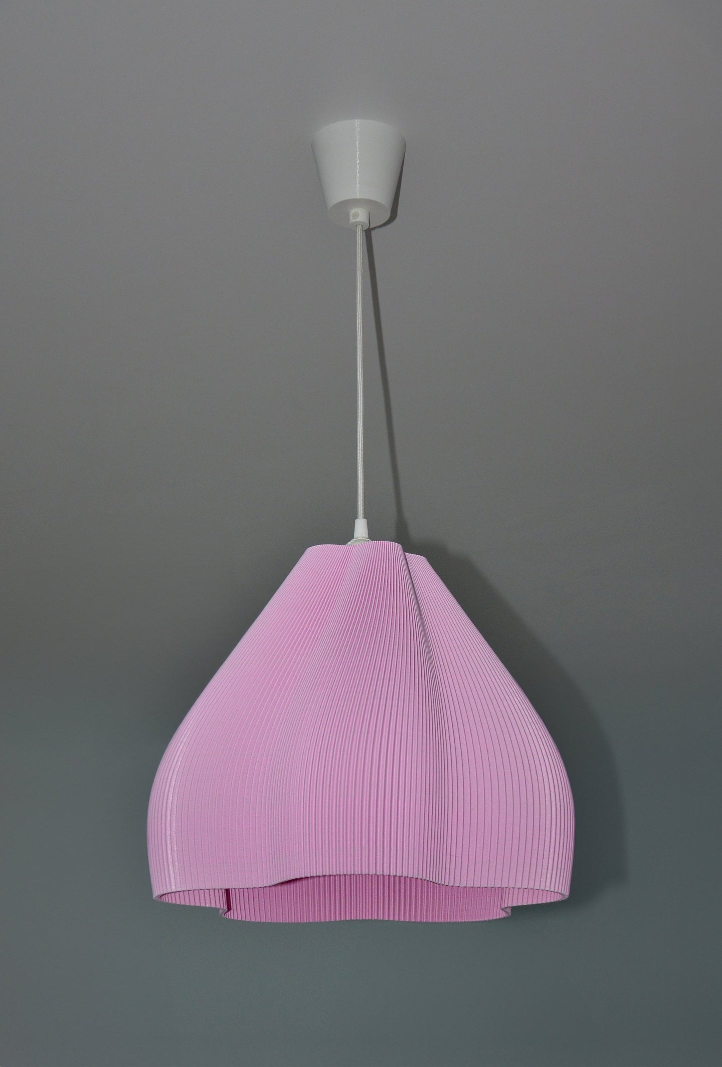 Opaque Ribbed Lamp