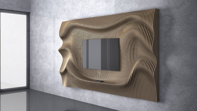 Parametric Wavy Wall Decor