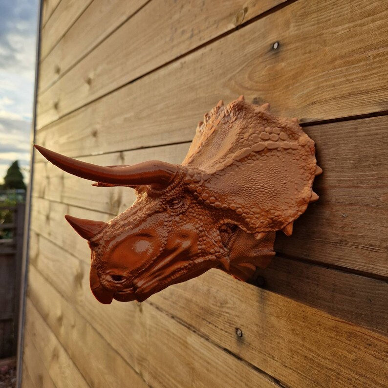 Bull Triceratops Wall Art