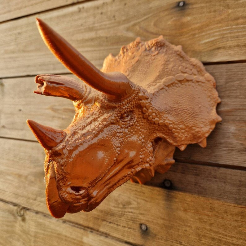 Bull Triceratops Wall Art