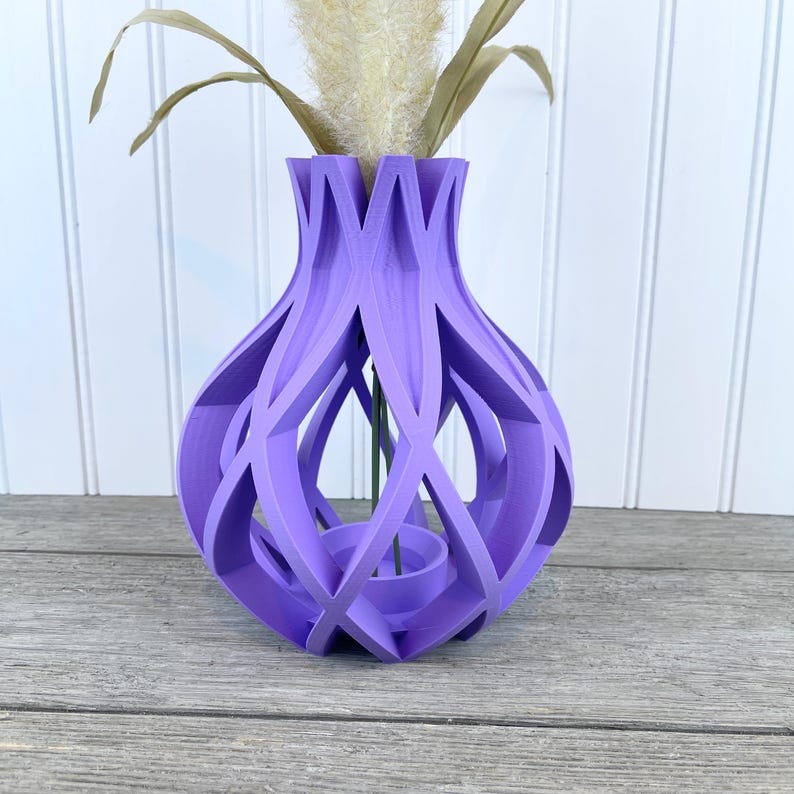 Faux Dried Vase